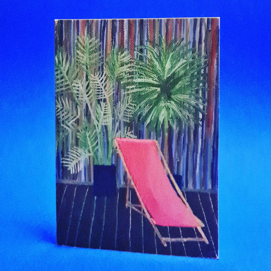 Deck Chair Card