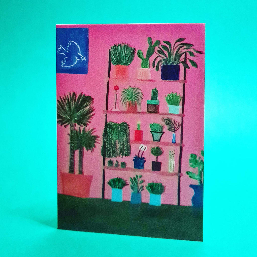 Peace Plants Card
